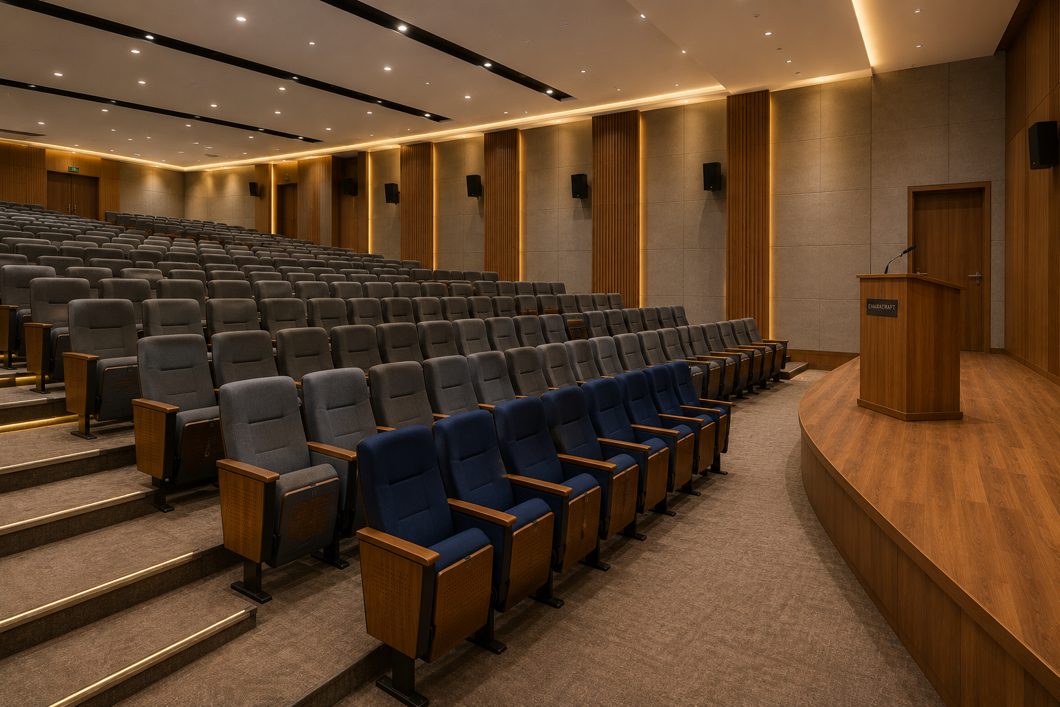 Auditorium Interior and Furniture