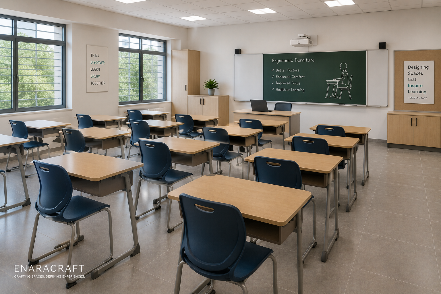 School and College Egronomic Furniture